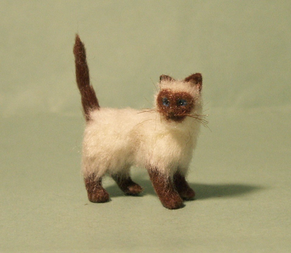 24th scale cats for the dolls house