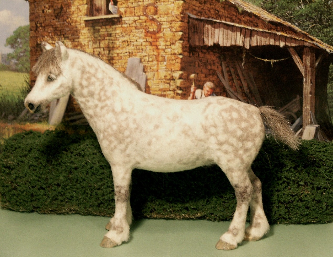 Dolls house horse