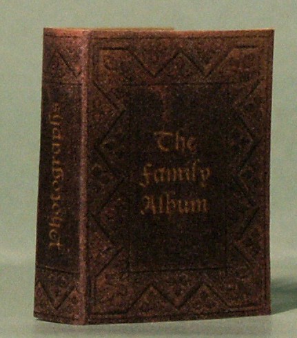 Dolls house Victorian photo album