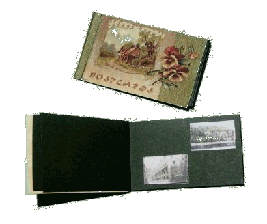 Postcard album for the dolls house