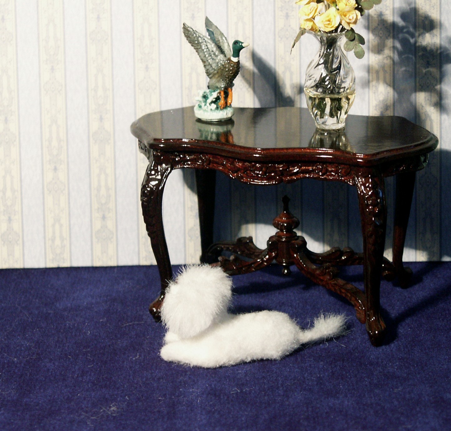 Dolls house Bichon Frise Dog