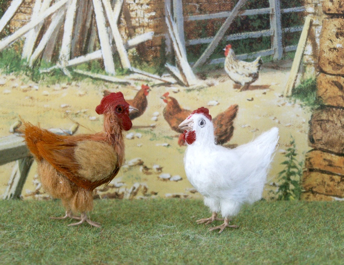 Dolls house chicken