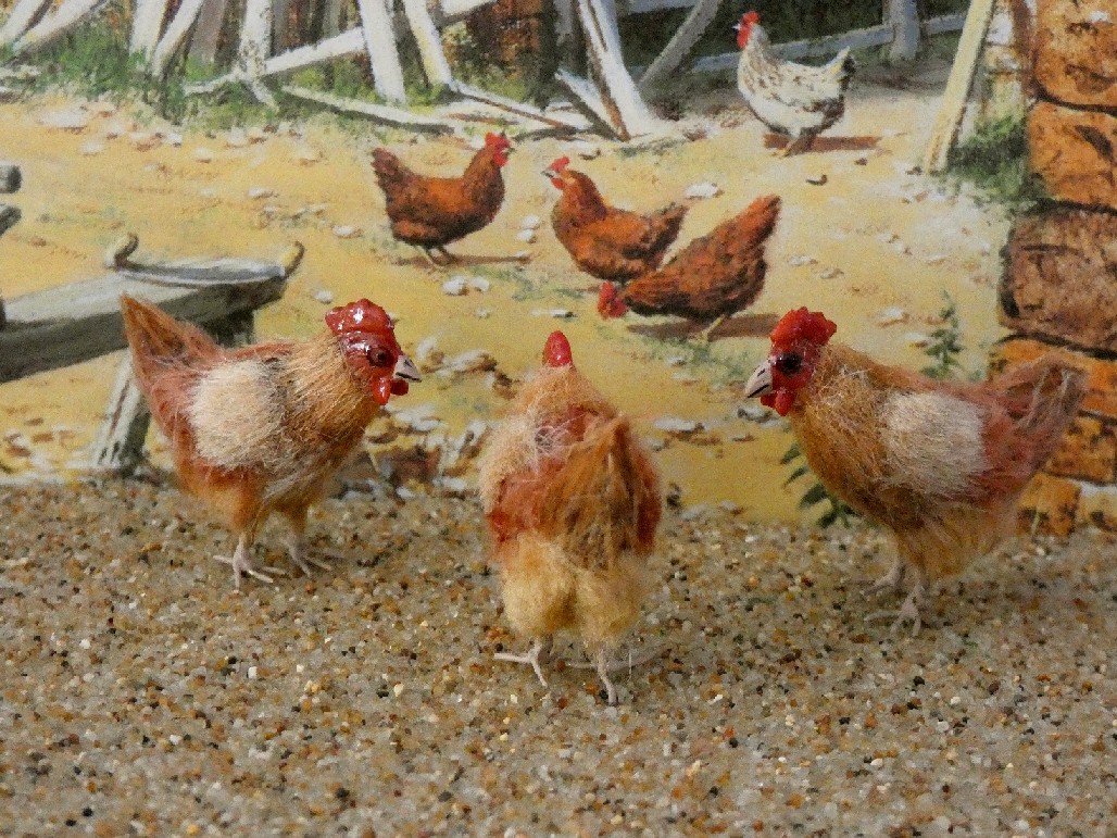 Dolls house chicken