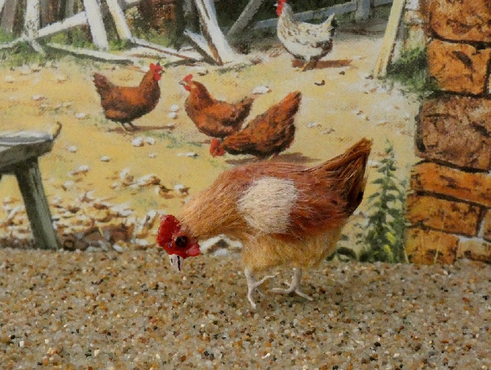 Dolls house chicken