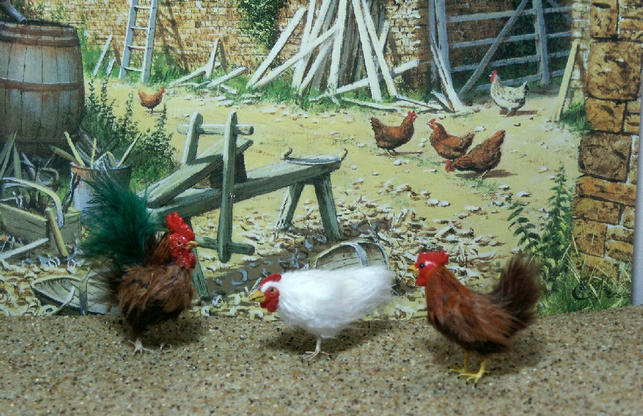 Dolls house chicken