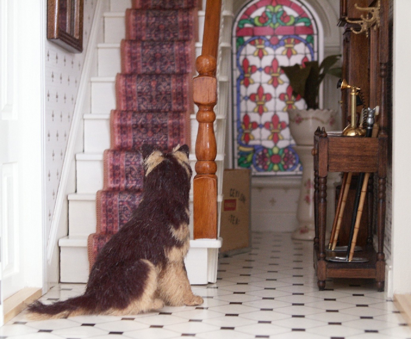 Dolls house dog