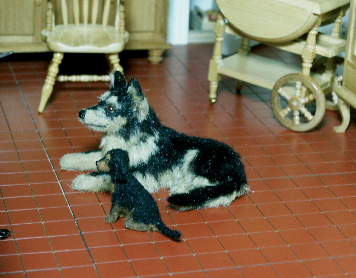 Dolls house dog