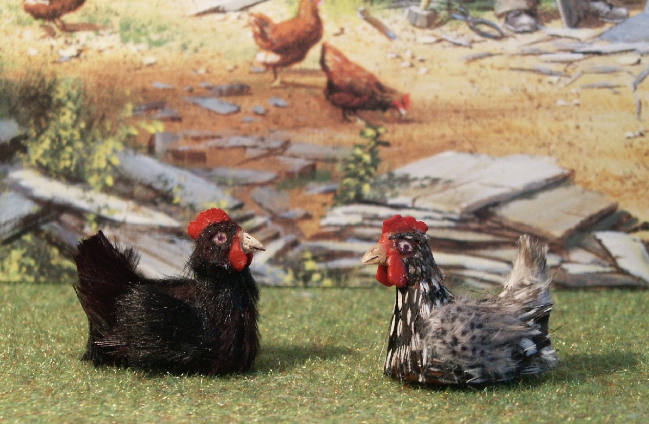 Dolls house chicken