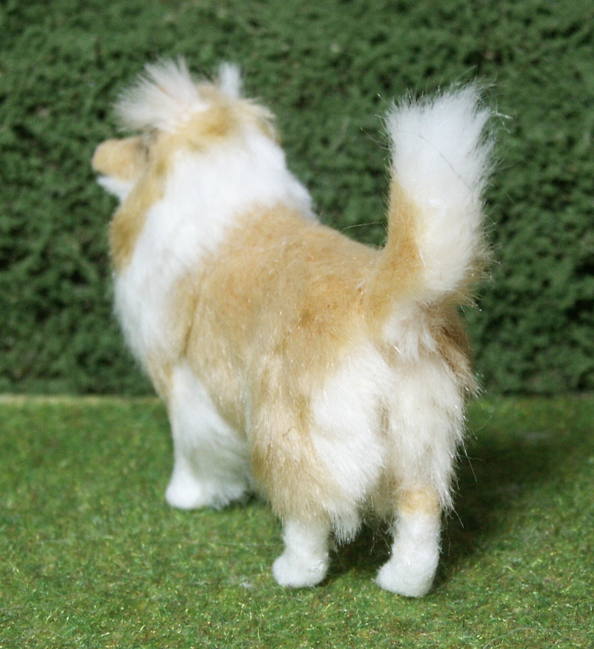 Rough collie for the dolls house