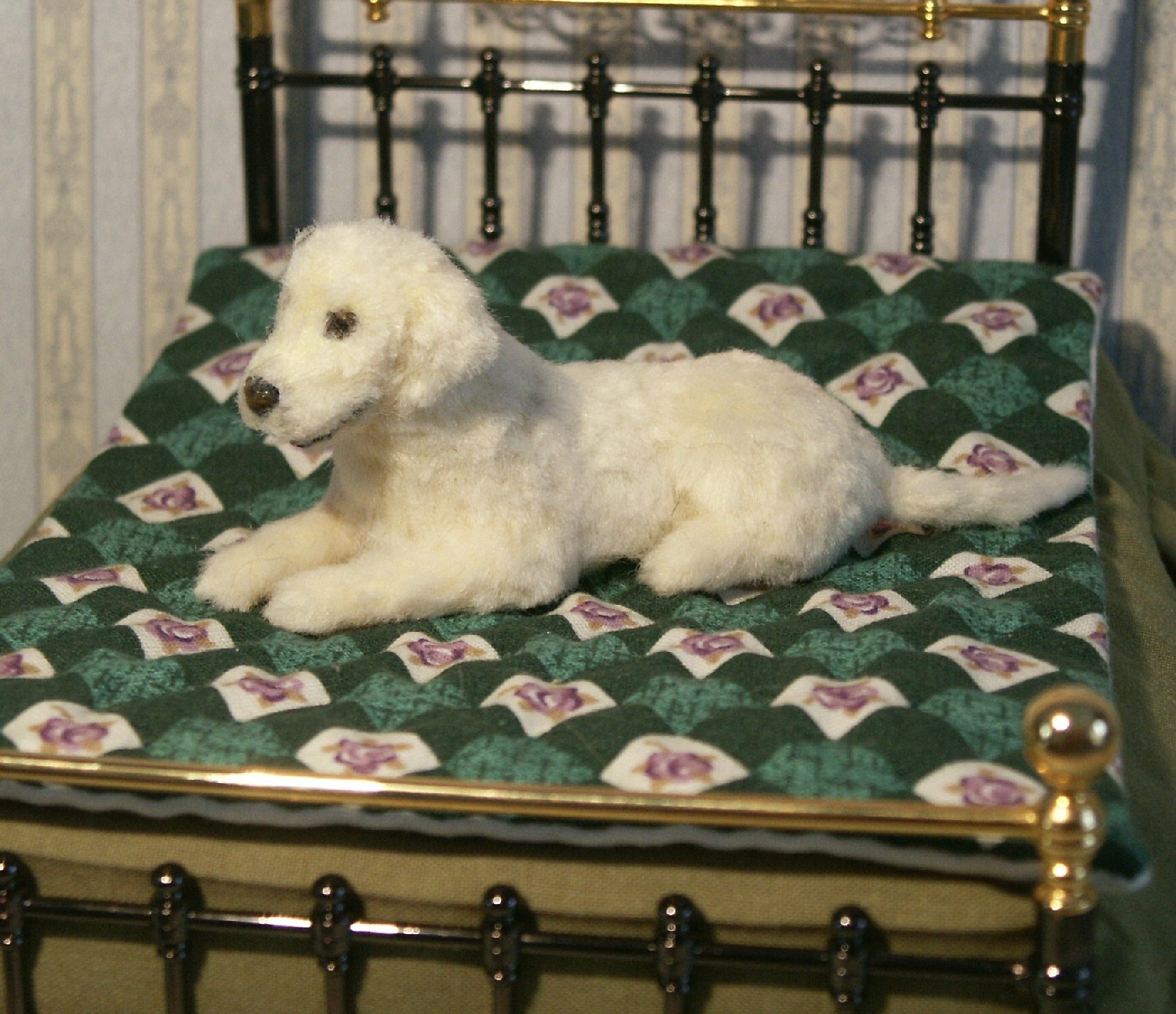 Dolls house labrador dog