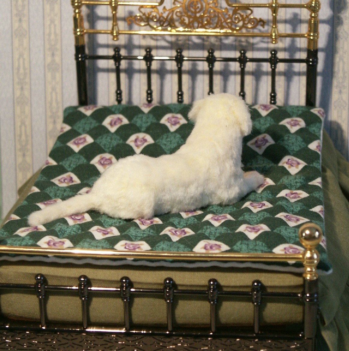 Dolls house labrador dog