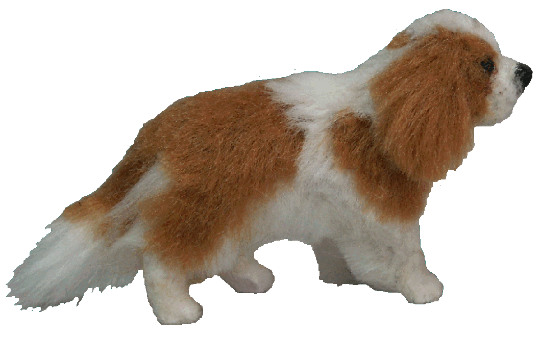 Cavalier King Charles Spaniel for the dolls house