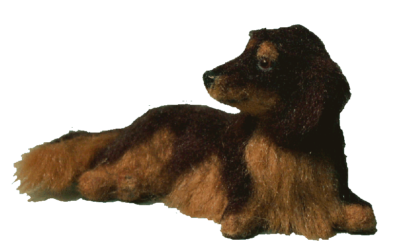 Dachshund for the dolls house