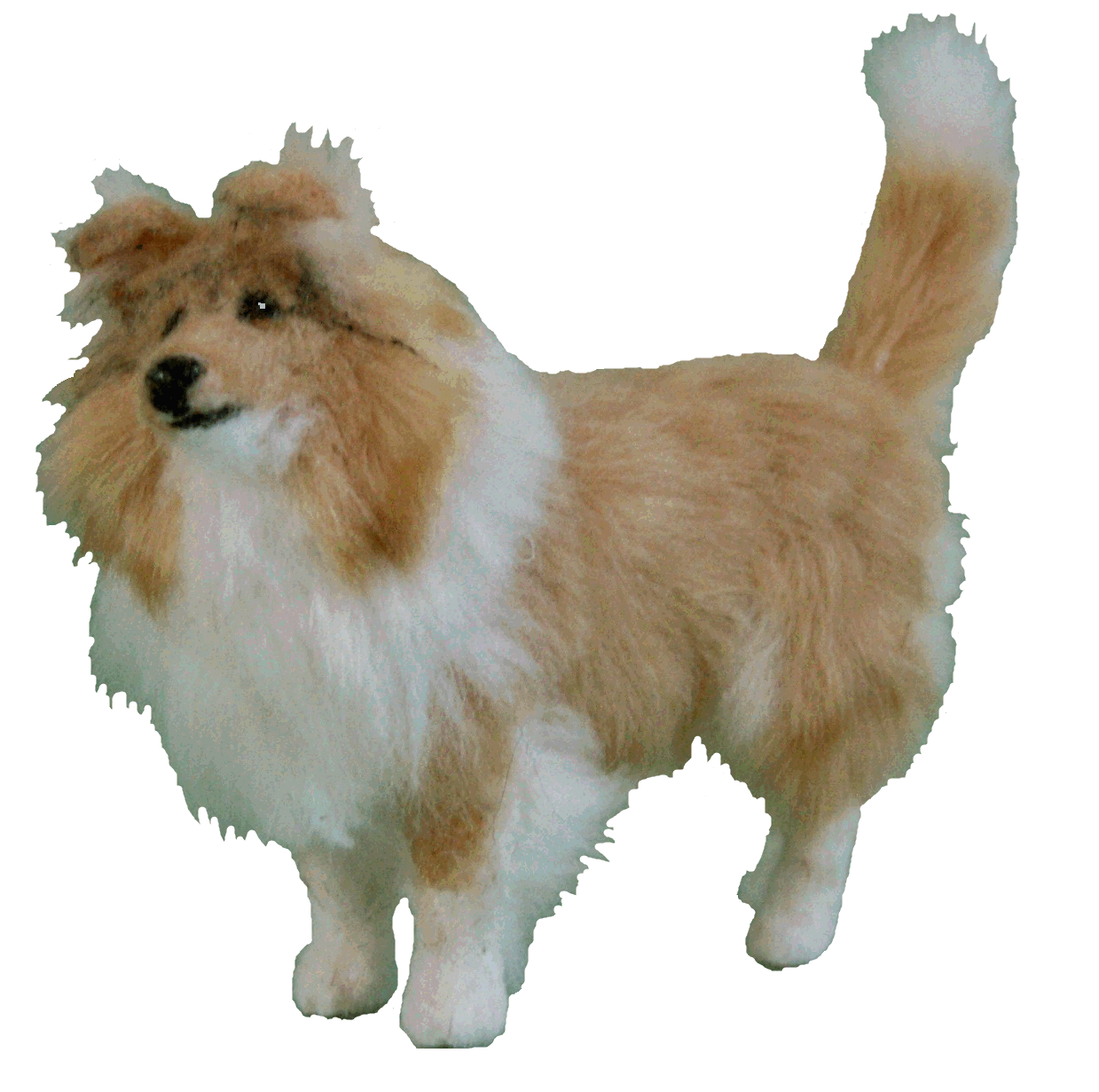 Lassie collie for the dolls house