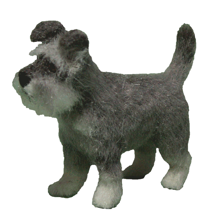 Dolls house miniature dog
