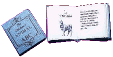 Book for the dolls house - Children's ABC book
