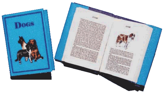 Book for the dolls house - Dogs
