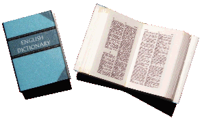 Book for the dolls house - Dictionary