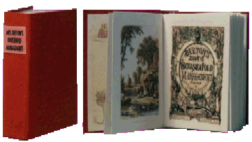 Book for the dolls house - Mrs Beetons Household Management