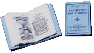 Book for the dolls house - Queen Marys Dolls House