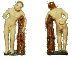 Figurine of Hercules for the dolls house