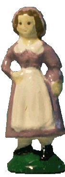 Ornament of a lady for the dolls house
