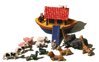 Noah's Ark for the dolls house