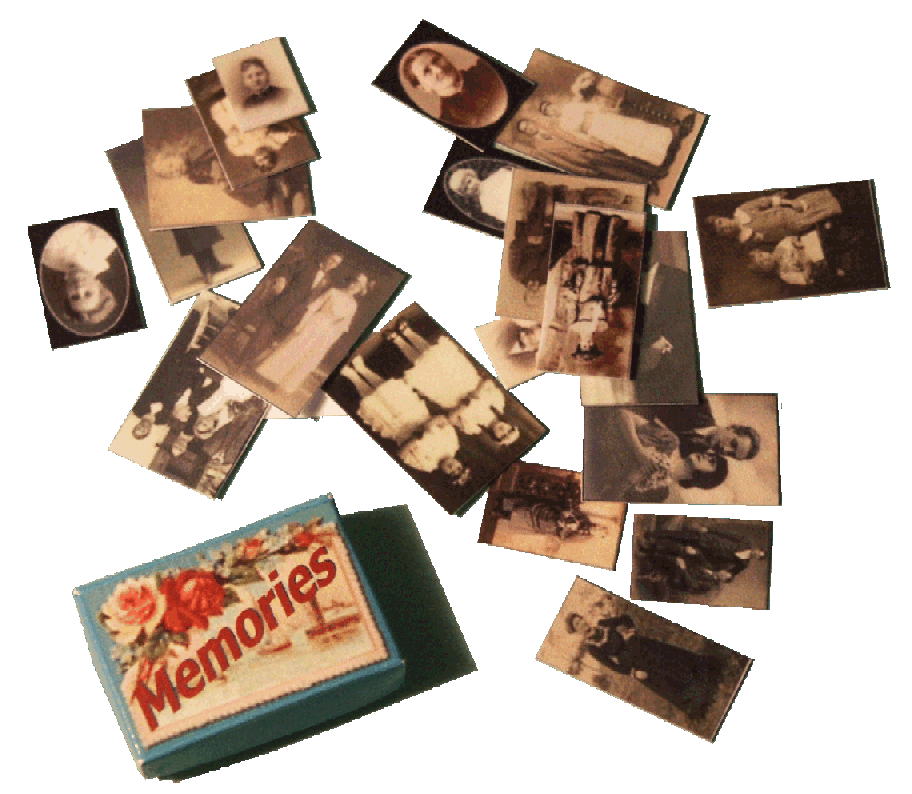 Old photos for the dolls house