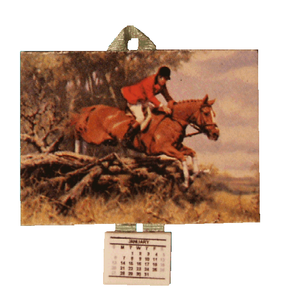 Dolls house calendar