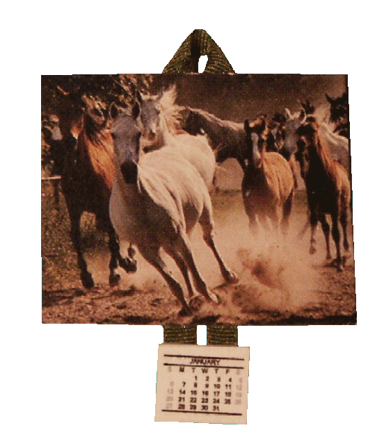 Dolls house calendar