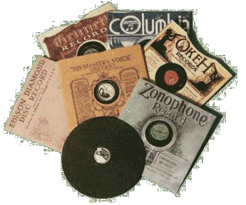 Gramophone records for the dolls house
