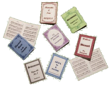 Sheet music for the dolls house