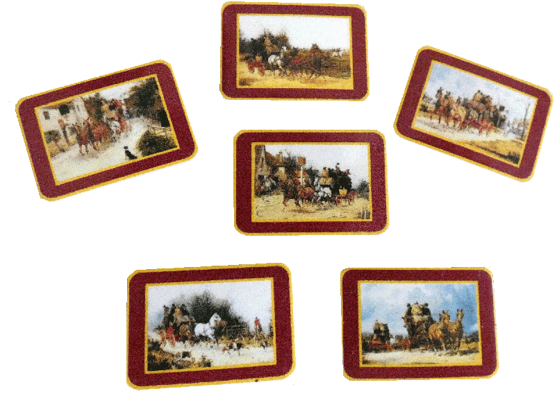 Dolls house table mats