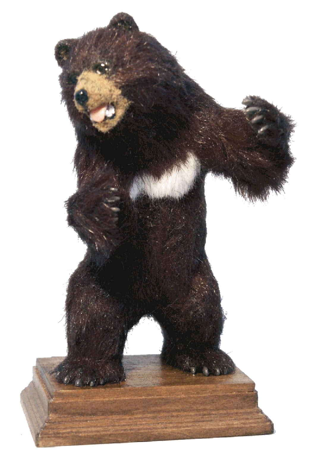 Stuffed bear for the dolls house